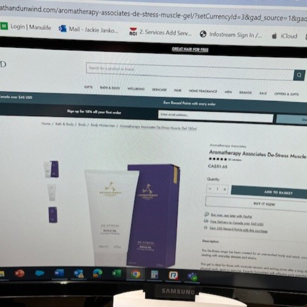 SEPHORA - Aromatherapy Associates London- De-Stress Muscle Gel